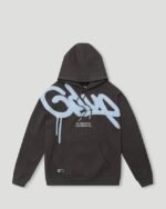 Geedup Handstyle Hoodie Graphite/Pale Blue