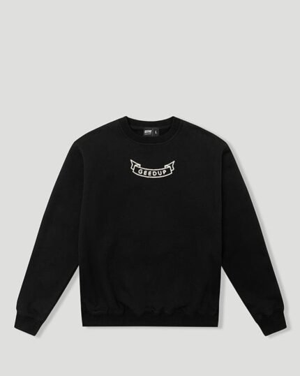 Geedup G/PFK Script Crewneck Black