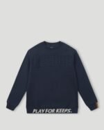Geedup PFK Core Logo Embossed Crewneck Navy