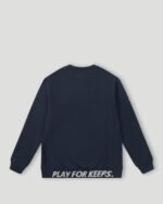 Geedup PFK Core Logo Embossed Crewneck Navy