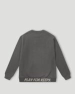 Geedup PFK Core Logo Embossed Crewneck Asphalt