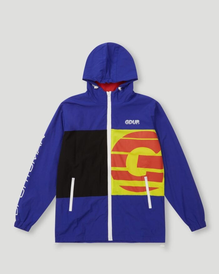 Geedup Sportsman Zip Spray Jacket Royal Blue/Hyper