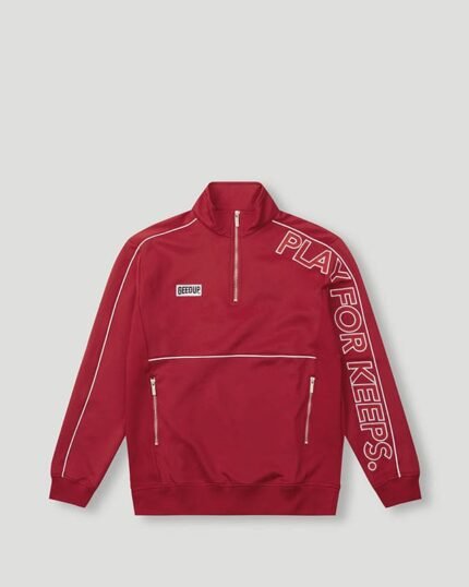 Geedup Play For Keeps Qtr Zip Red/White