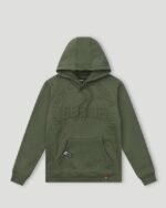 Geedup O/S Emblem Emboss Hoody Military Green