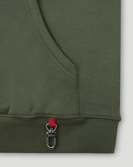 Geedup O/S Emblem Emboss Hoody Military Green