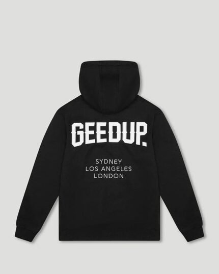 Geedup Cities Hoodie Black/White