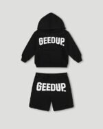 Geedup Cities KidsTracksuit Black/White
