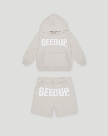Geedup Cities KidsTracksuit Grey/White