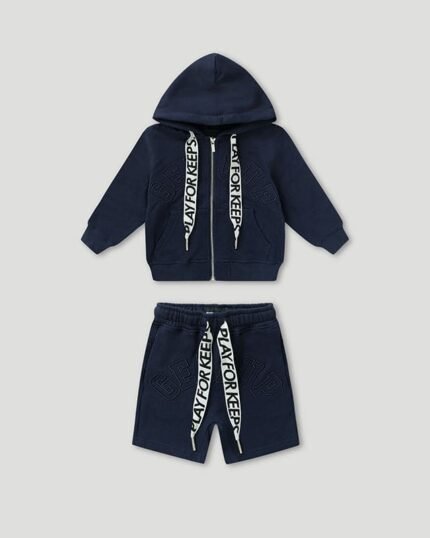 Geedup PFK Laced Kids Tracksuit Navy