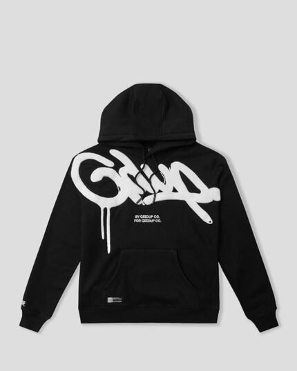 Geedup Handstyle Hoodie Black/White