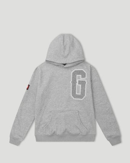Geedup O/S G Hoodie Grey Marle