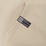 Geedup O/S Emblem Emboss Hoody Sand