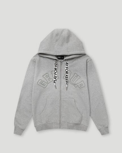 Geedup PFK Laced Zip Jacket Grey