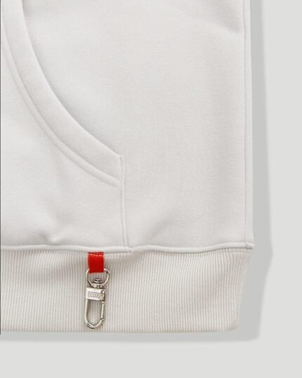 Geedup O/S Emblem Emboss Hoodie Ice Grey