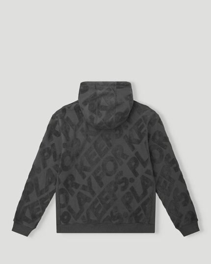 Geedup PFK Monogram Hoodie Charcoal Grey