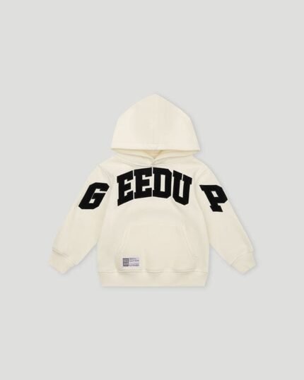 Geedup Team Logo Kids Tracksuit Buttercream/Black