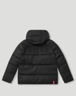 Geedup Core Logo Reversible Puffer Jacket Black/White