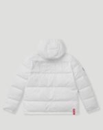 Geedup Core Logo Reversible Puffer Jacket Black/White