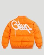 Geedup Team Logo/Handstyle Reversible Bomber Black/Orange