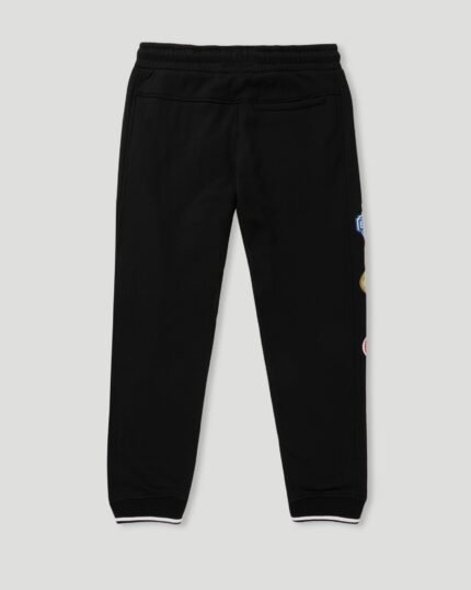 Geedup Sportsman Badges Trackpants Black