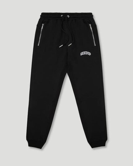 Geedup Team Logo Trackpants Black