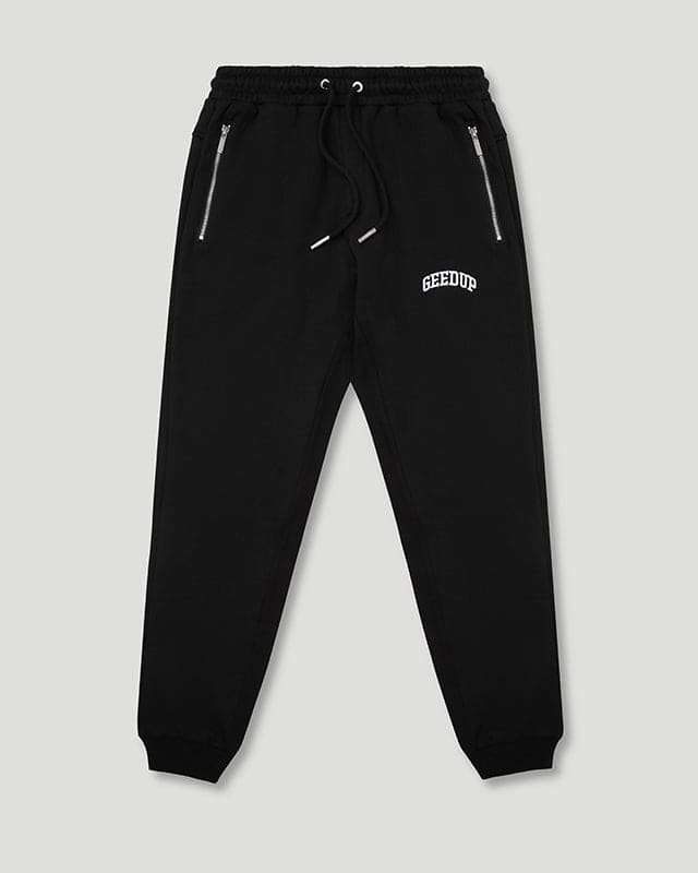 Geedup Team Logo Trackpants Black Geedup Team Logo Trackpants Black