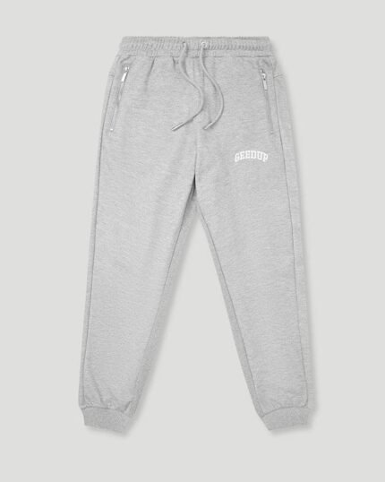 Geedup Team Logo Trackpants Grey Marle