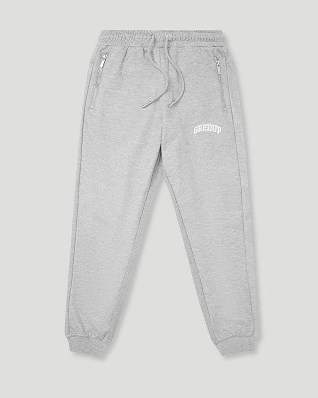 Geedup Team Logo Trackpants Grey Marle Geedup Team Logo Trackpants Grey Marle