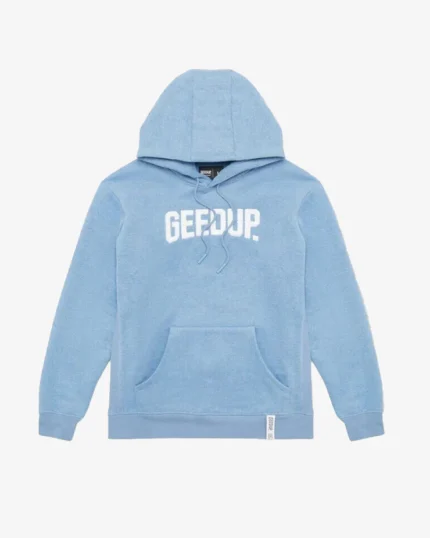 GEEDUP PLAY FOR KEEPS LIGHT BLUE HOODIE