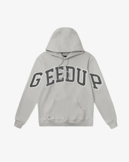 GEEDUP TEAM LOGO HOODIE GREY