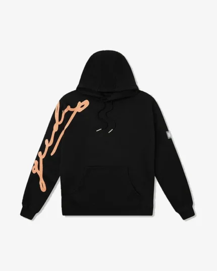 GEEDUP SIGNATURE BLACK PEACH HOODIE