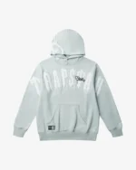 GEEDUP X TRAPSTAR HANDSTYLE HOODIE BLUE