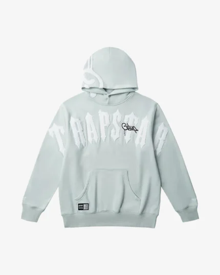 GEEDUP X TRAPSTAR HANDSTYLE HOODIE BLUE