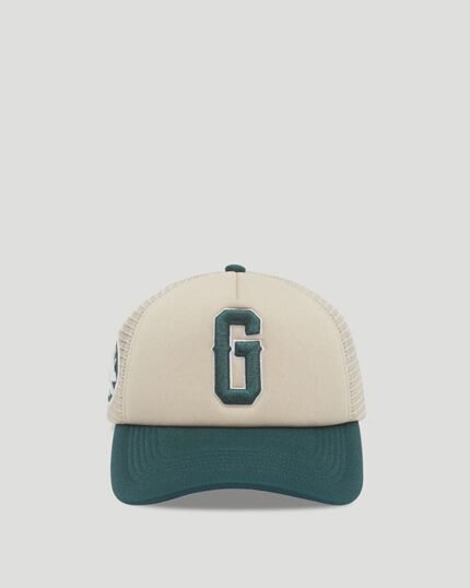 G Trucker Hat Beige/Green
