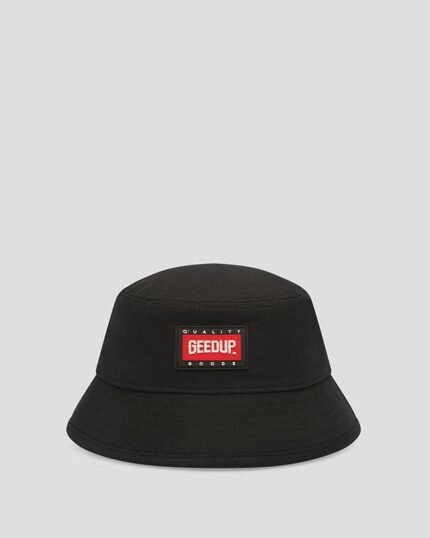 Core Logo Ripstop Bucket Hat Black