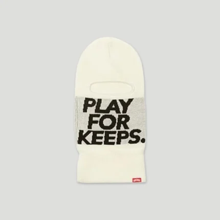 Play For Keeps Ski Mask White