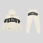 Geedup Team Logo Tracksuit Buttercream/Black